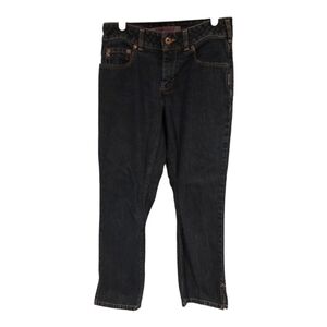 Silver DENIM Low-rise JEANS cropped capri jeans sz 28